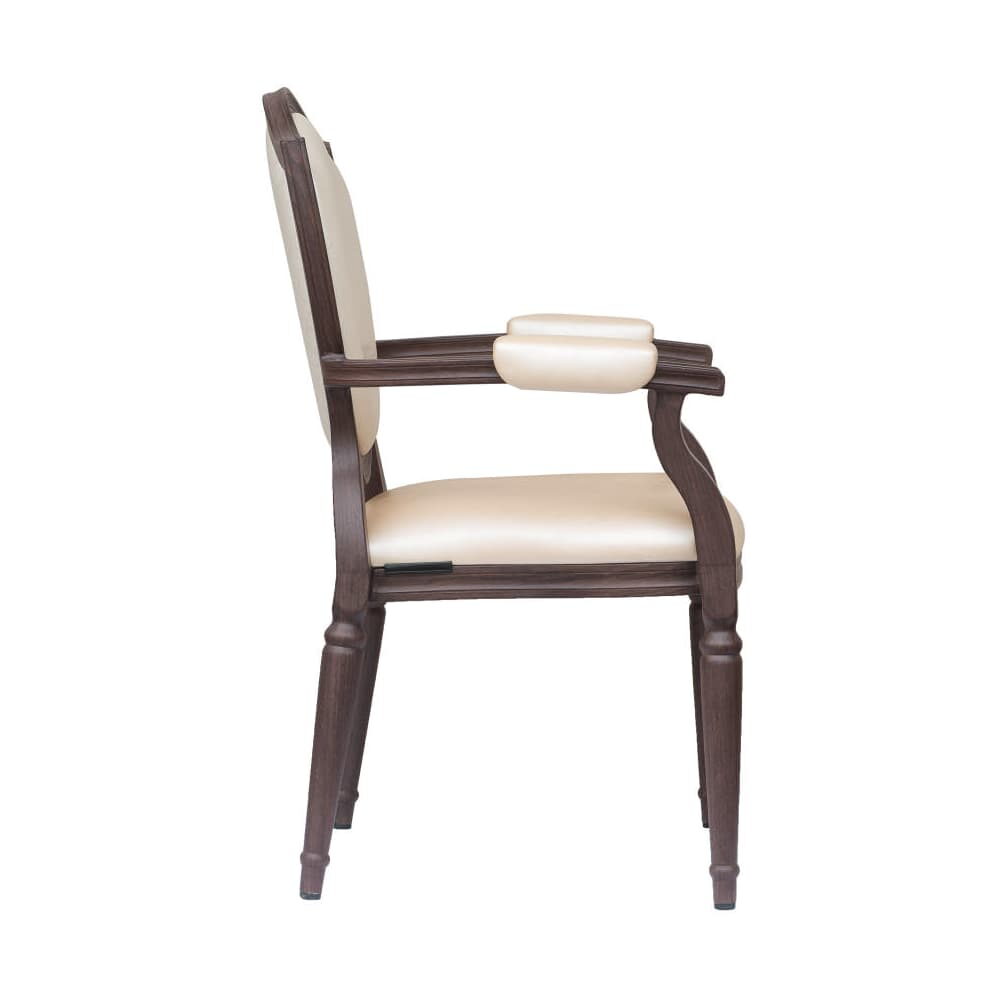 Amadeus Padded Aluminum Armchair