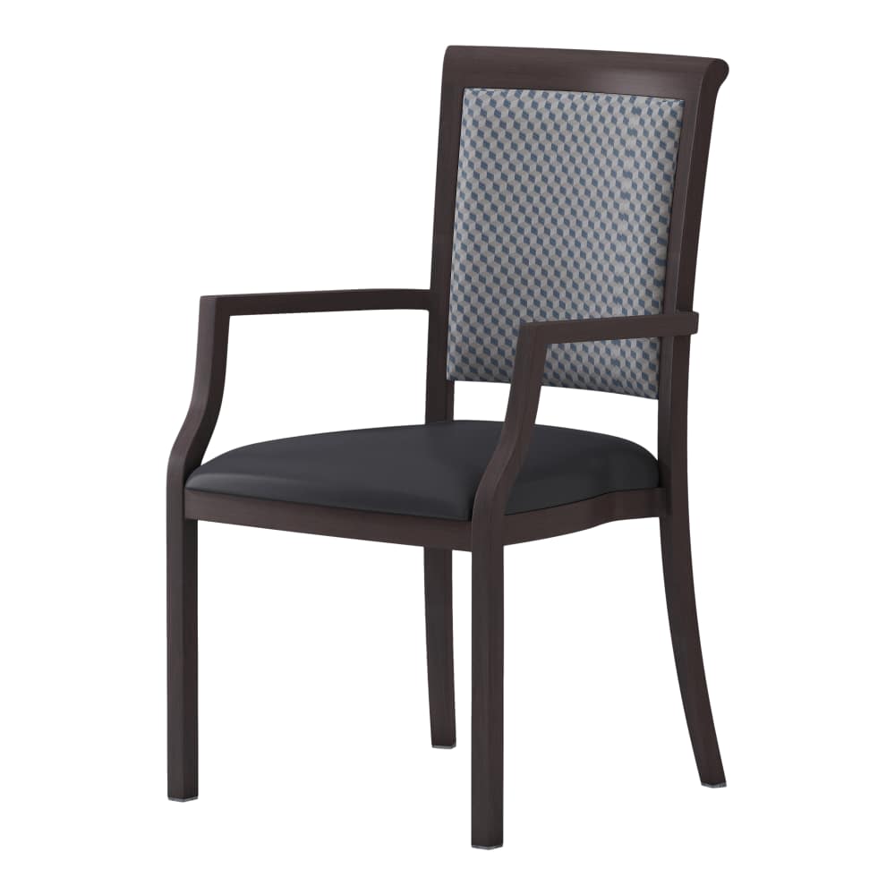 Armchair selection, Clemens high back aluminum