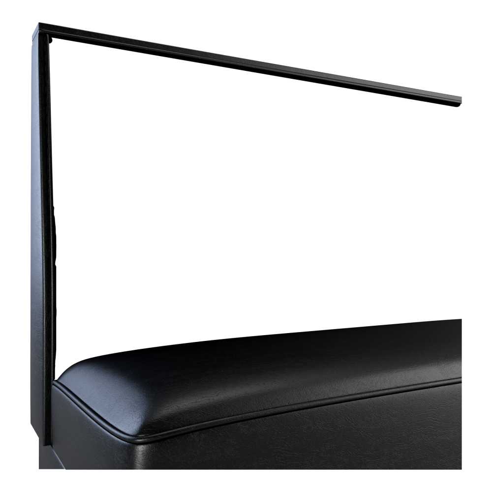 Wood booth seating