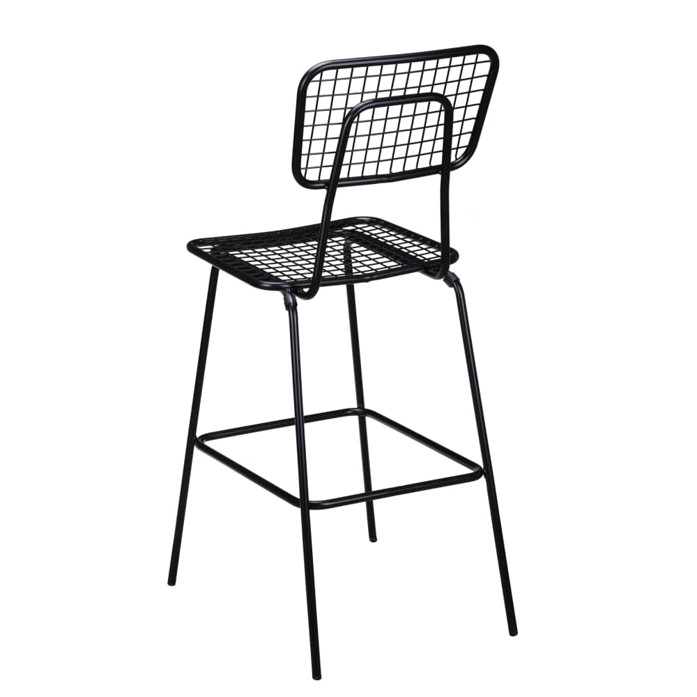 Bar stool selection, Black Ollie outdoor