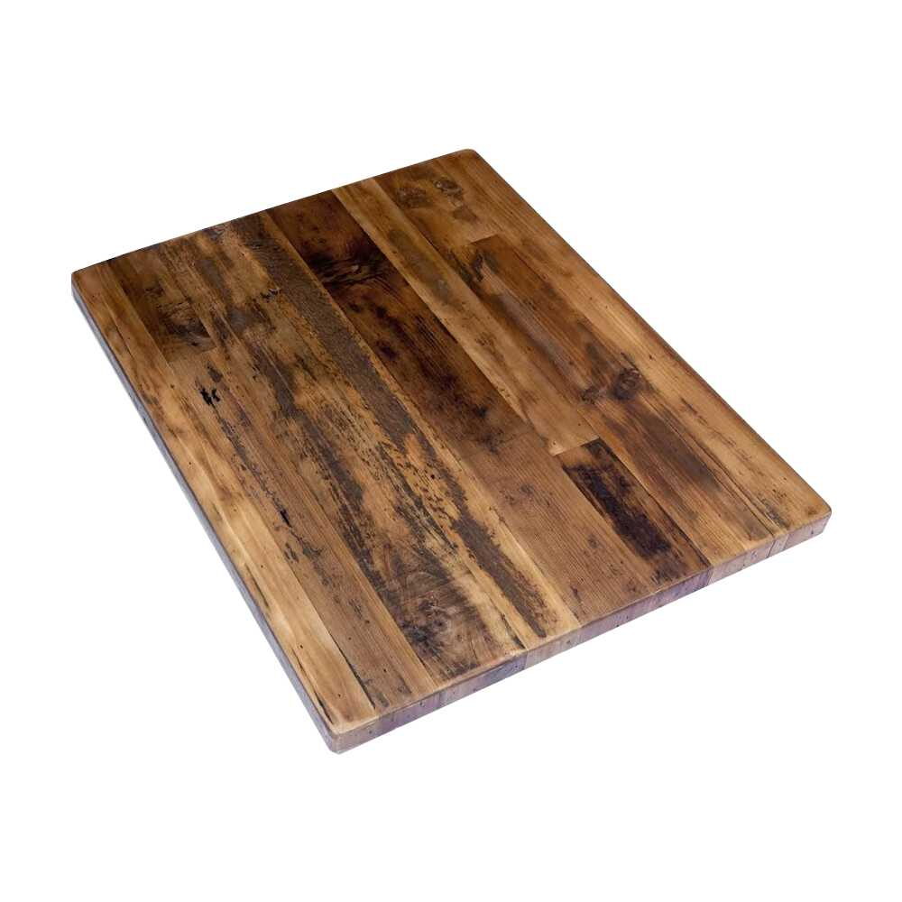 Industrial Series Reclaimed Wood Plank Table Top