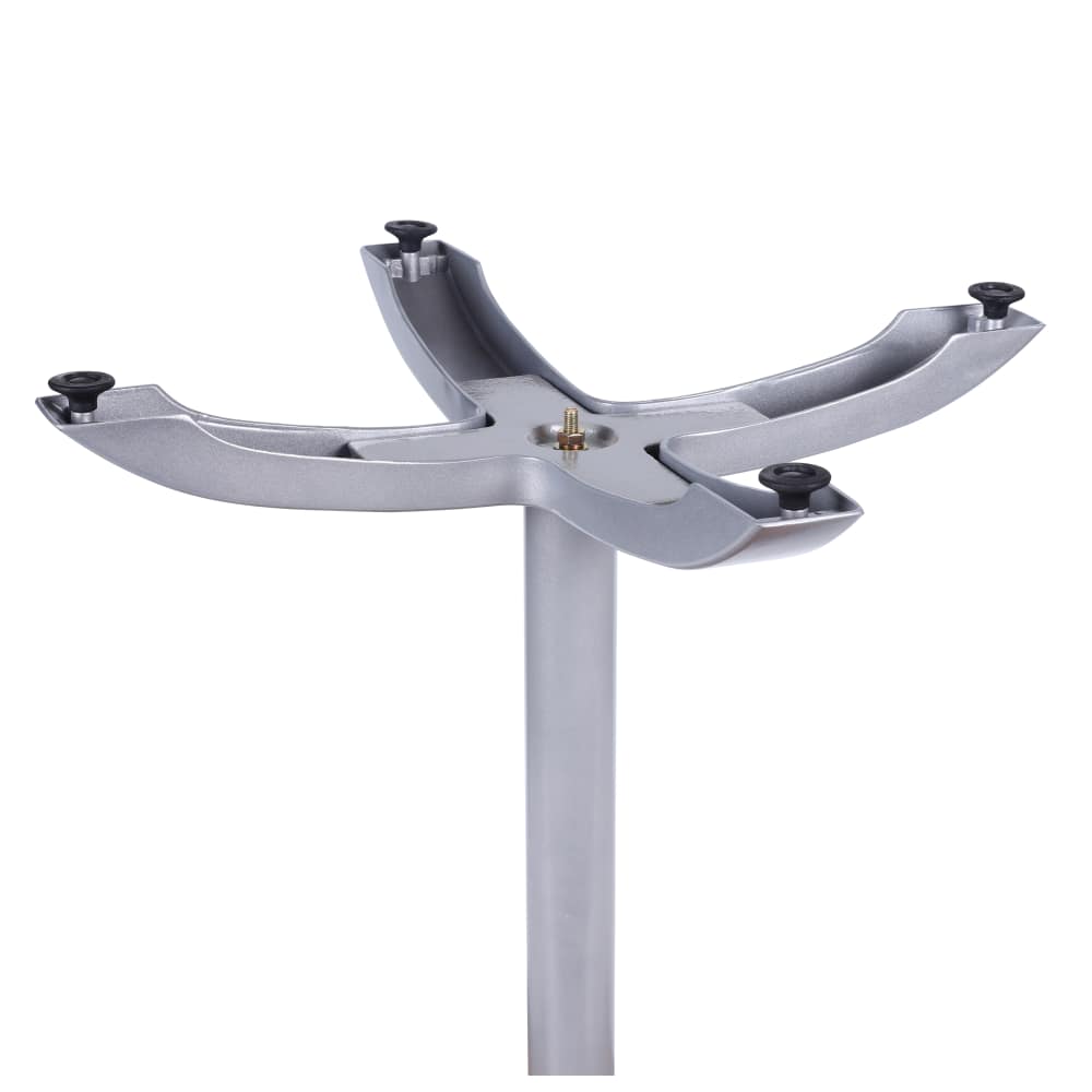 Bar table selection, Aluminum patio with faux teak top, bar-height