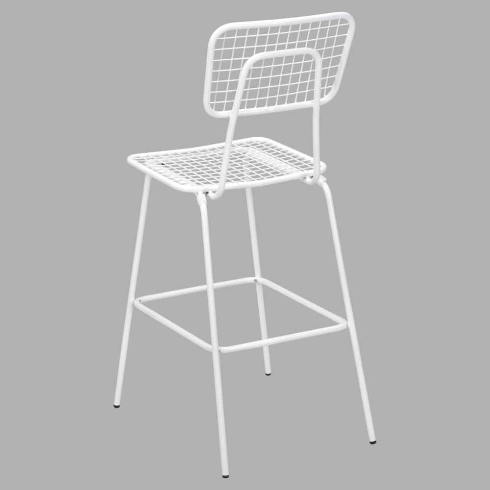 Bar stool selection, White Ollie outdoor
