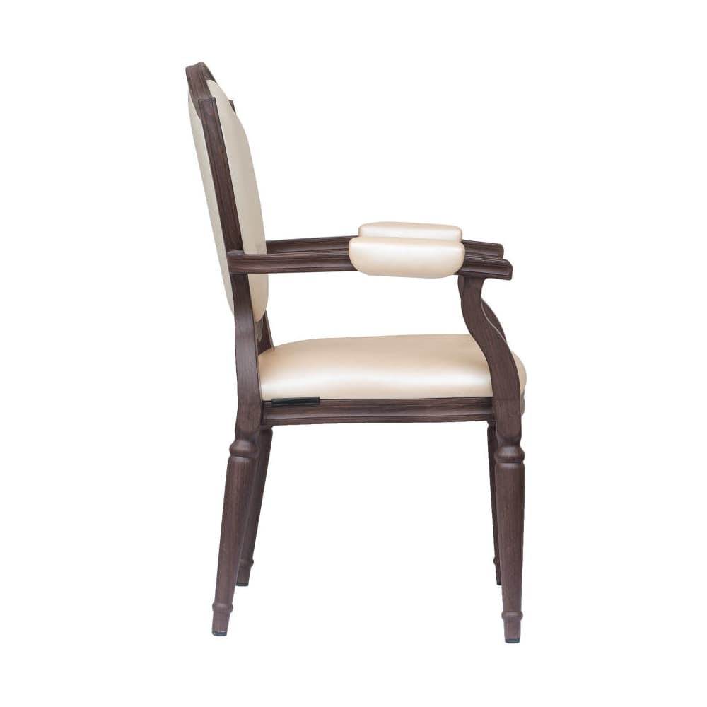 Armchair selection, Amadeus padded aluminum