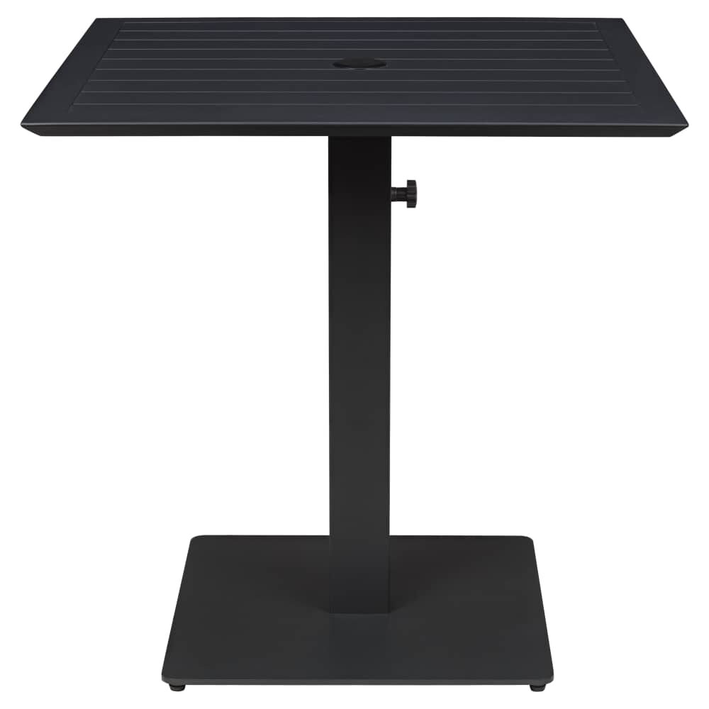 Carlo Outdoor Umbrella Table Base in Black, Standard Height