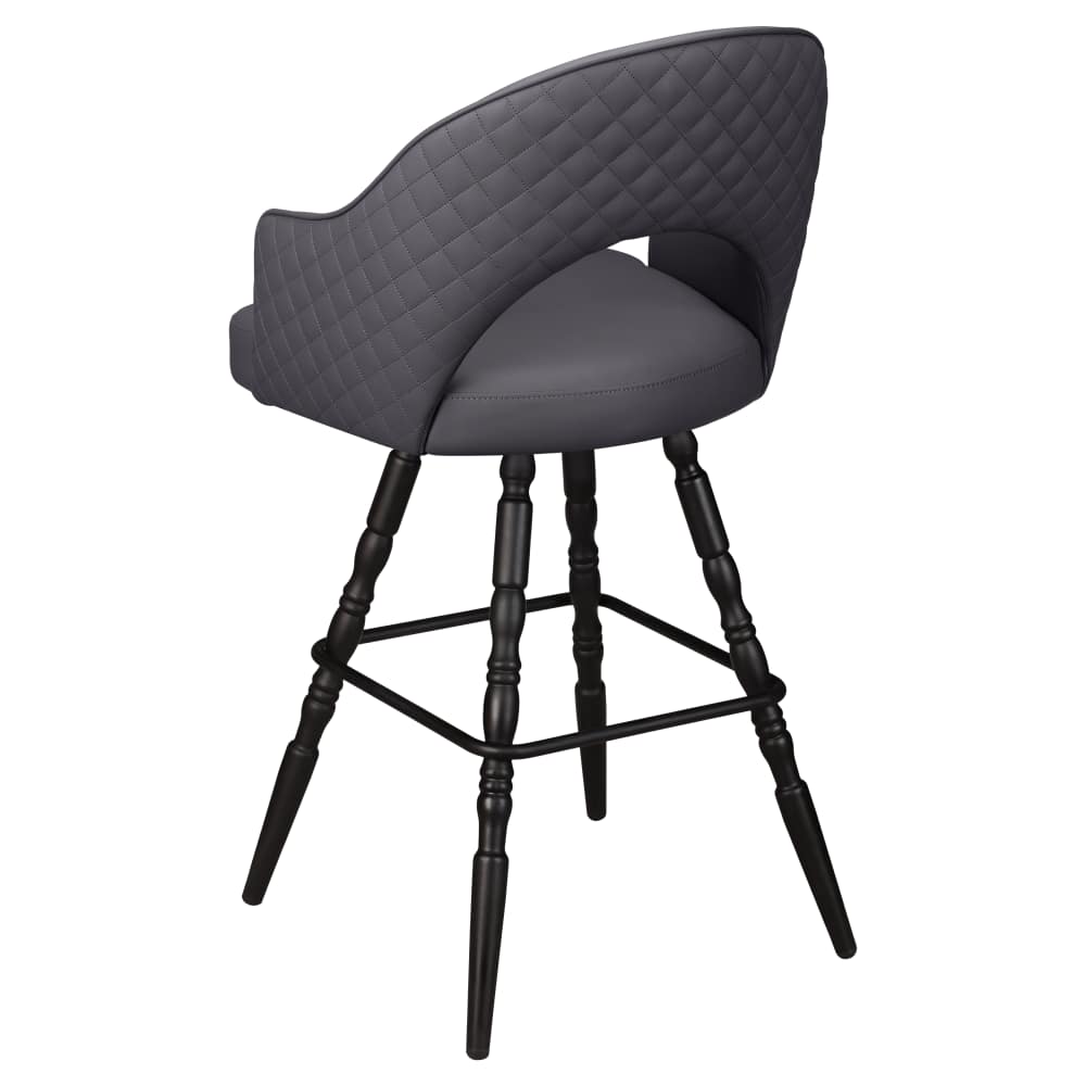 Bar stool selection, Invicta Bucket swivel with Vintage frame