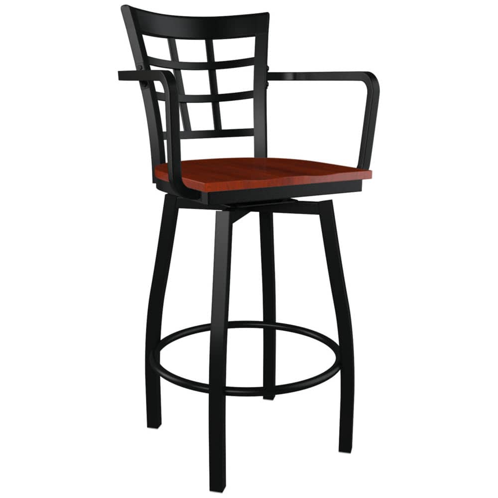 Bar stool selection, Window-back swivel with arms
