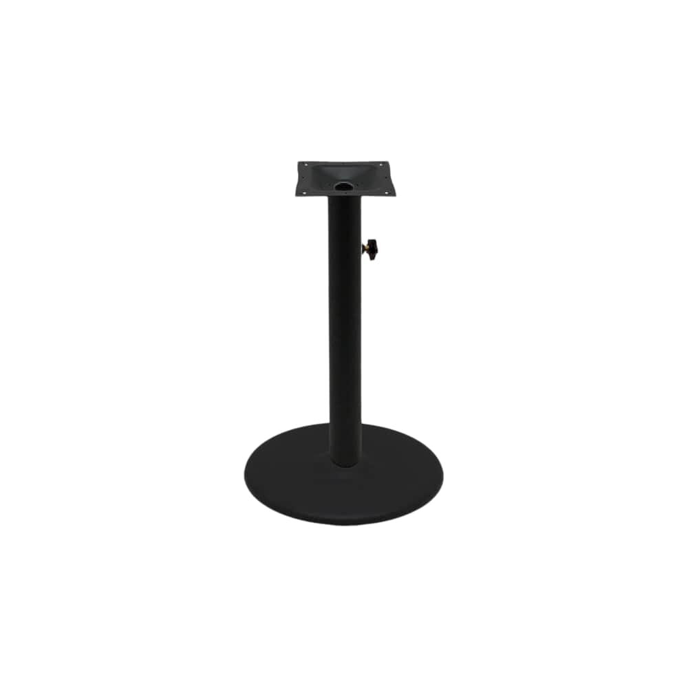 Round Outdoor Table-Umbrella Table Base, Standard Height