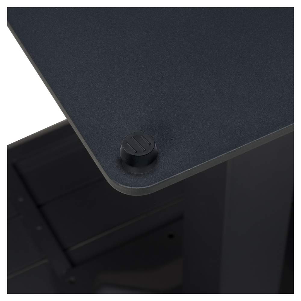 Table set selection, Ella bar table set in black with umbrella base