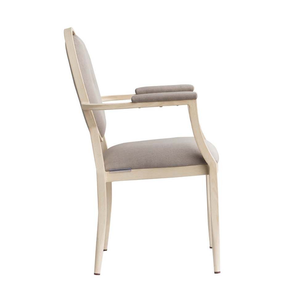Venus Padded Aluminum Armchair