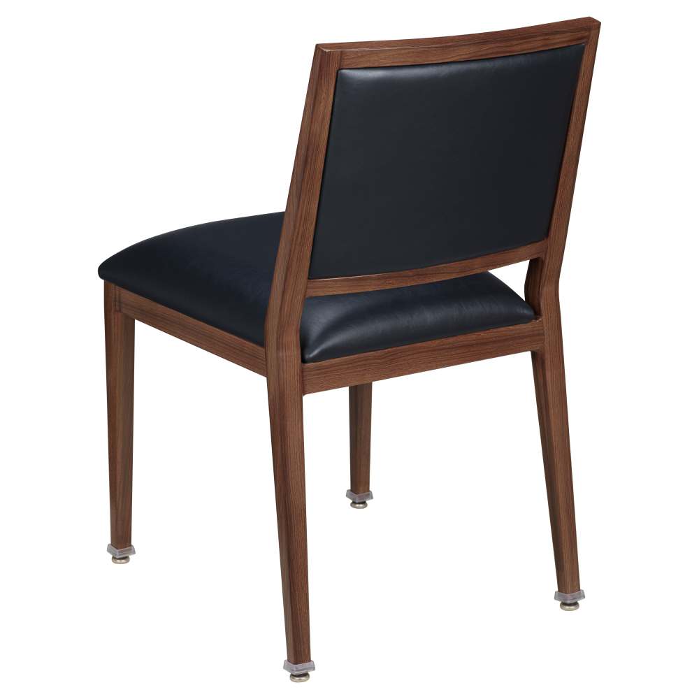 Dining chair selection, Milano Modern aluminum stack