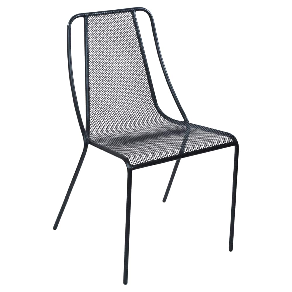 Dining chair selection, Modern metal mesh patio