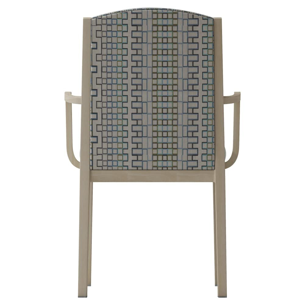 Rivera Padded Aluminum Armchair