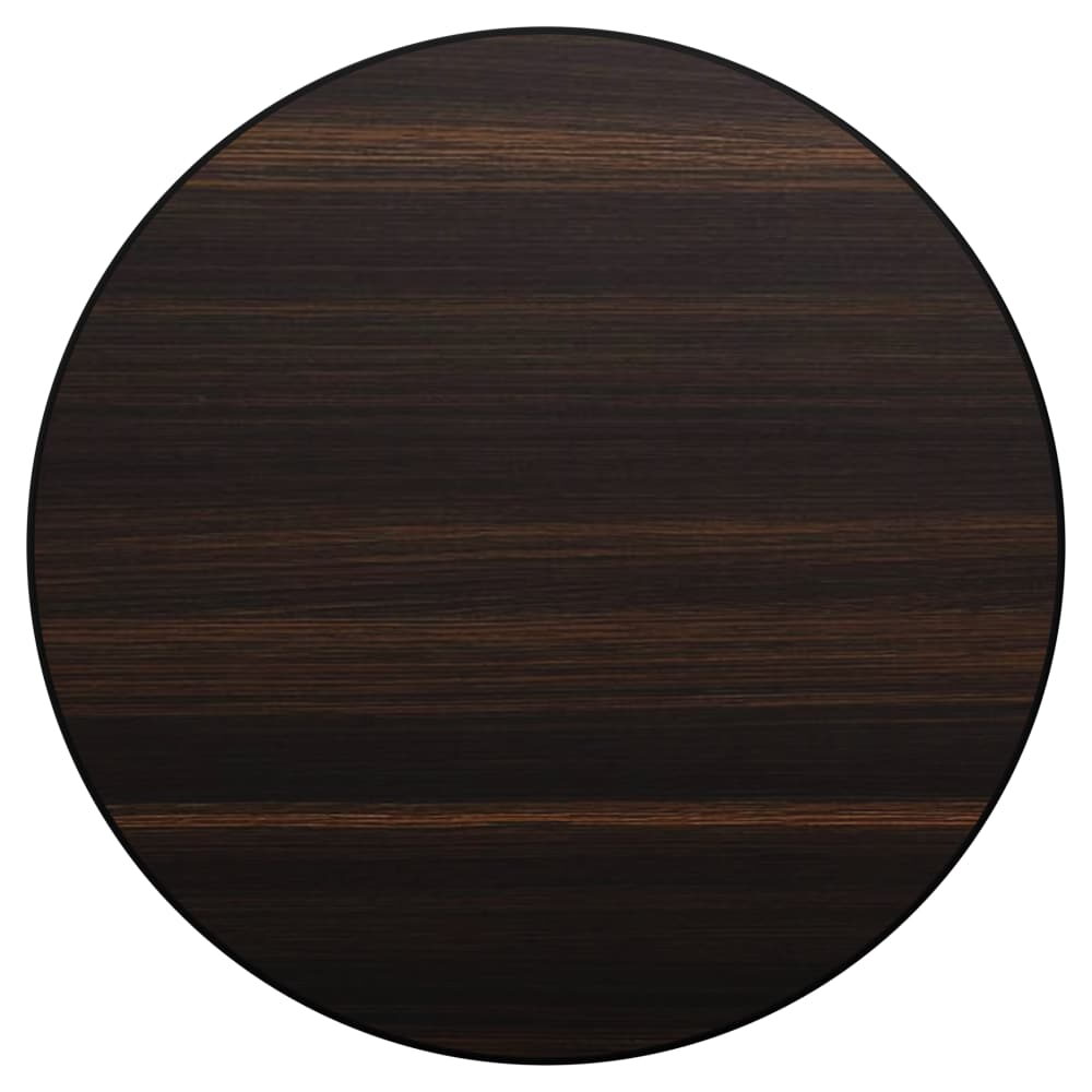 Dark Walnut Outdoor Resin Table Top with Phenolic Edge