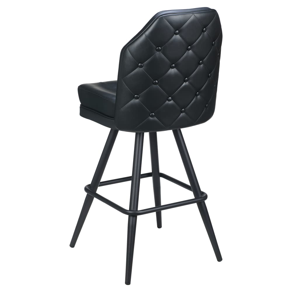 Giada Casino Bucket Bar Stool with Square Frame