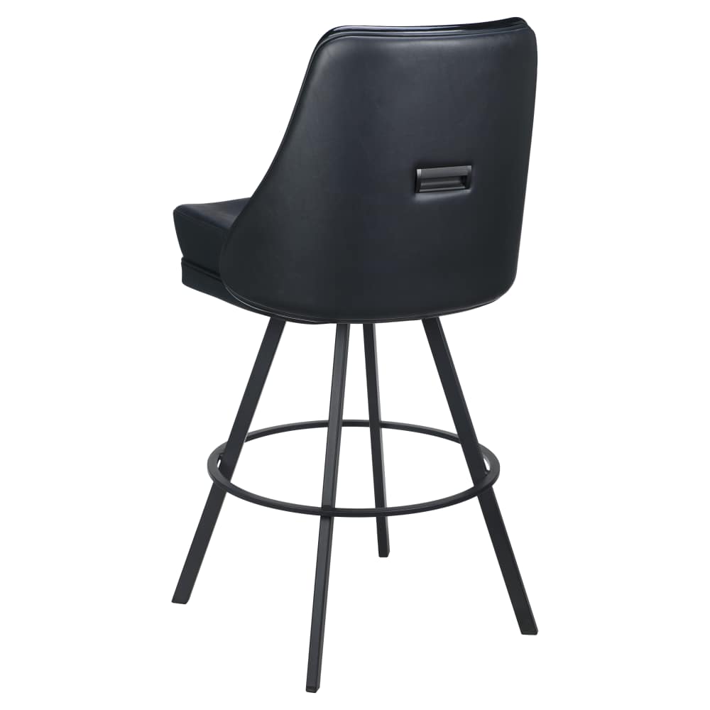 Regina Casino Bucket Bar Stool with Circular Frame