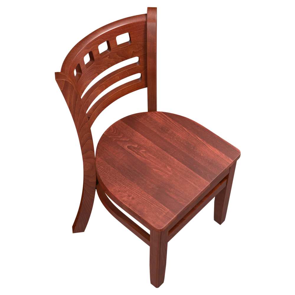 Dining chair selection, American back wood