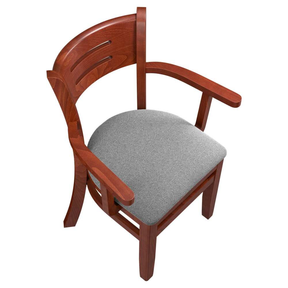 Henry Wood Chair with Arms