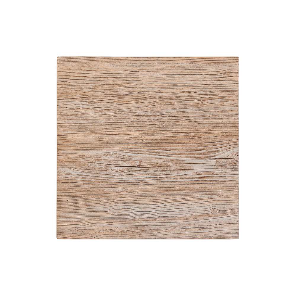 Tabletop selection, Outdoor resin in Distressed natural finish