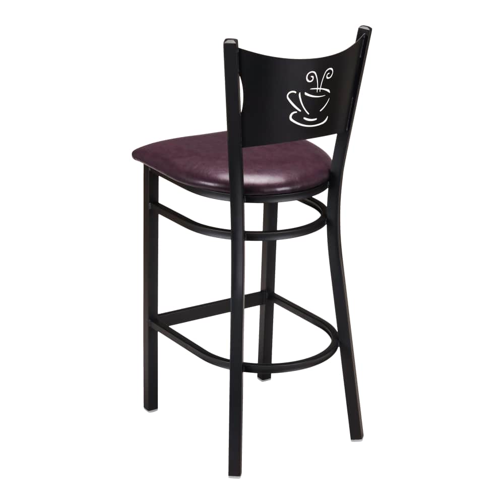 Bar stool selection, Coffee Cup metal