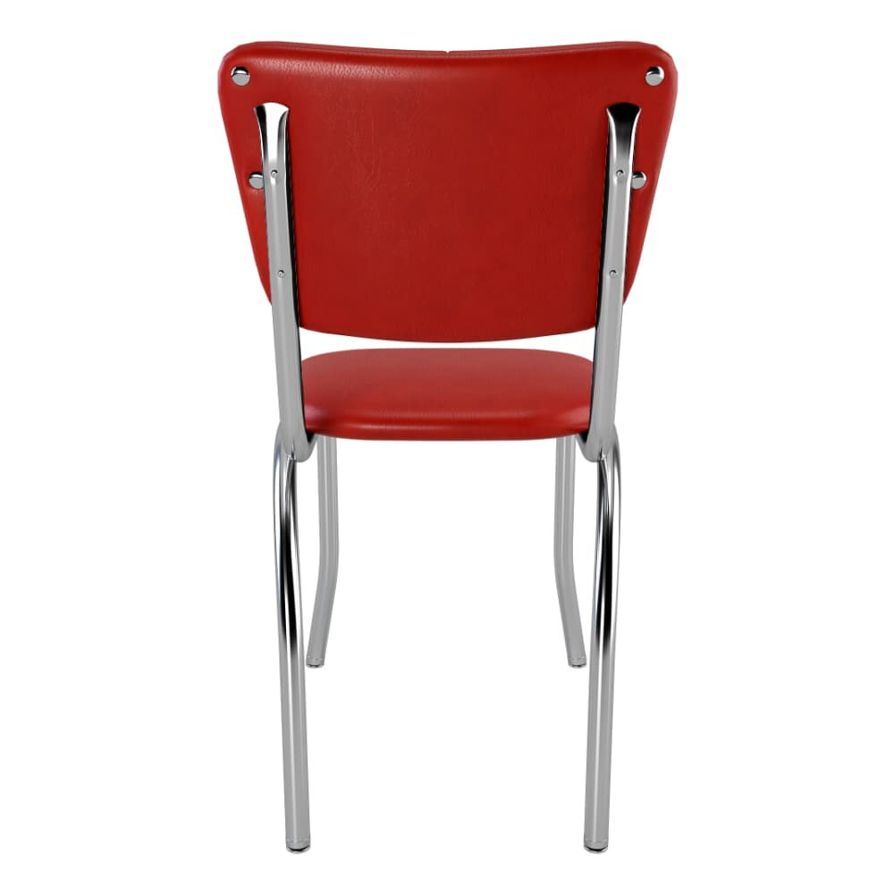 Diamond Button-Tufted Back Diner Chair