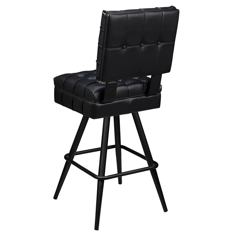 Bar stool selection, Trionfo tufted Bucket with square frame
