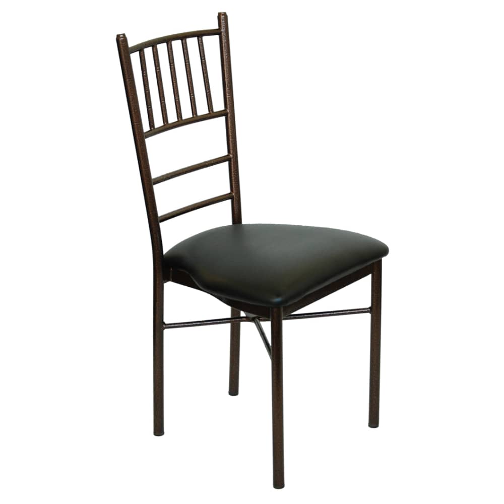 Dining chair selection, Copper vein metal Chiavari