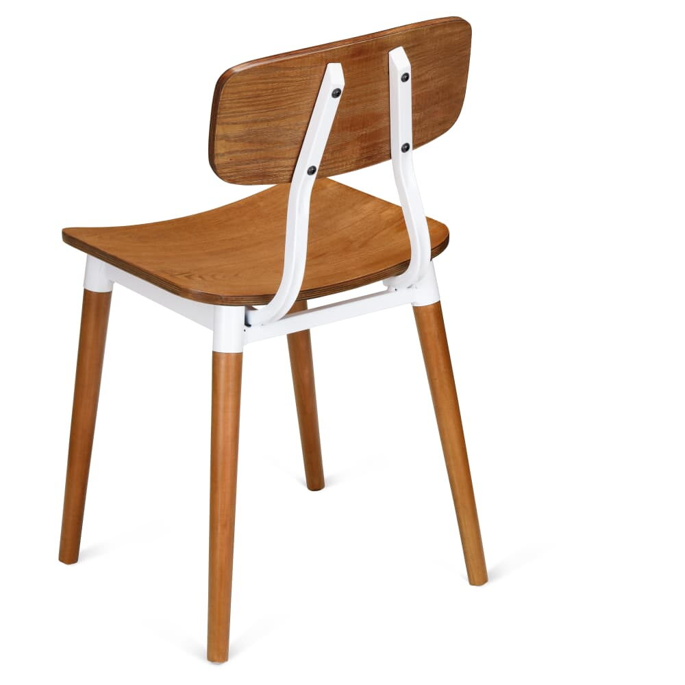 Slate White Metal Chair