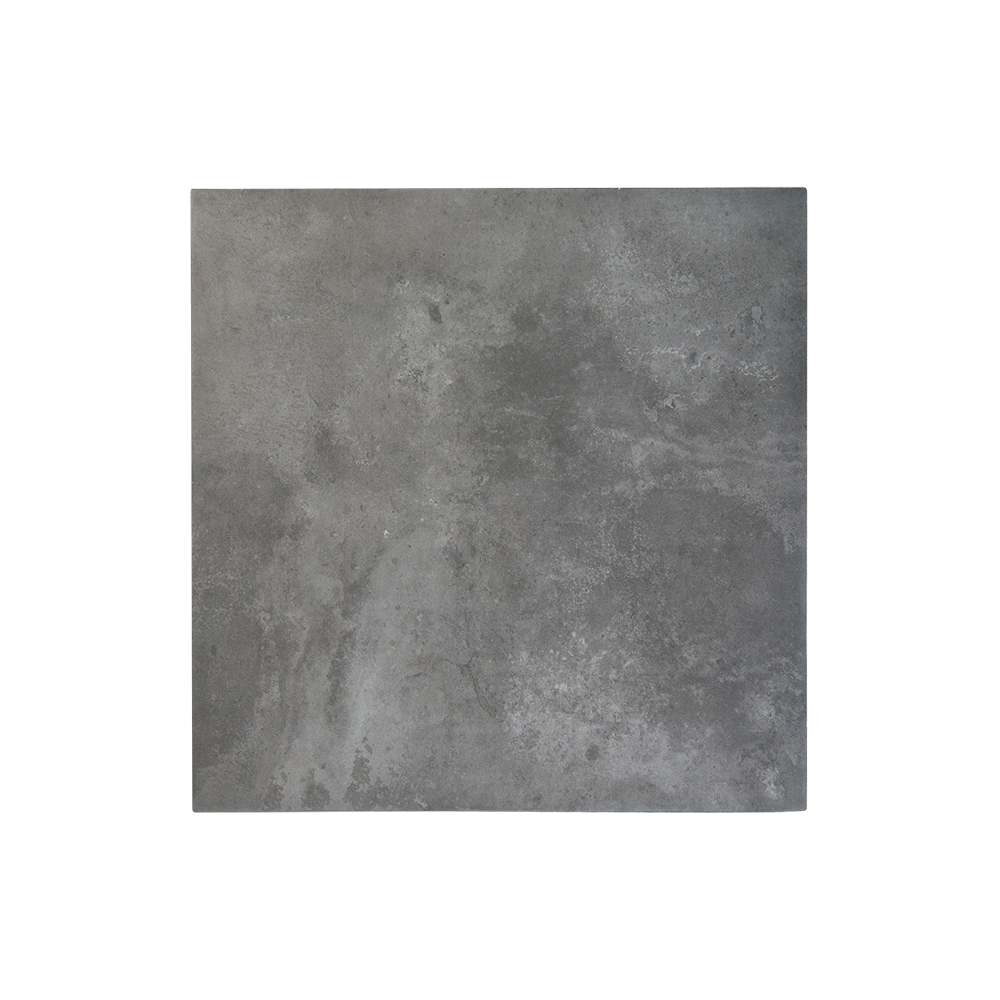 Outdoor Resin Table Top in Industrial Gray Finish