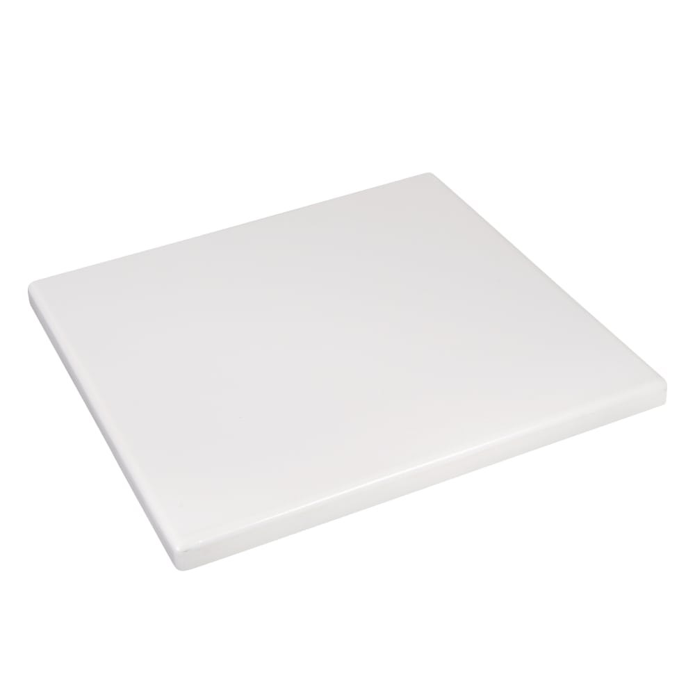 Tabletop selection, Outdoor resin in white finish