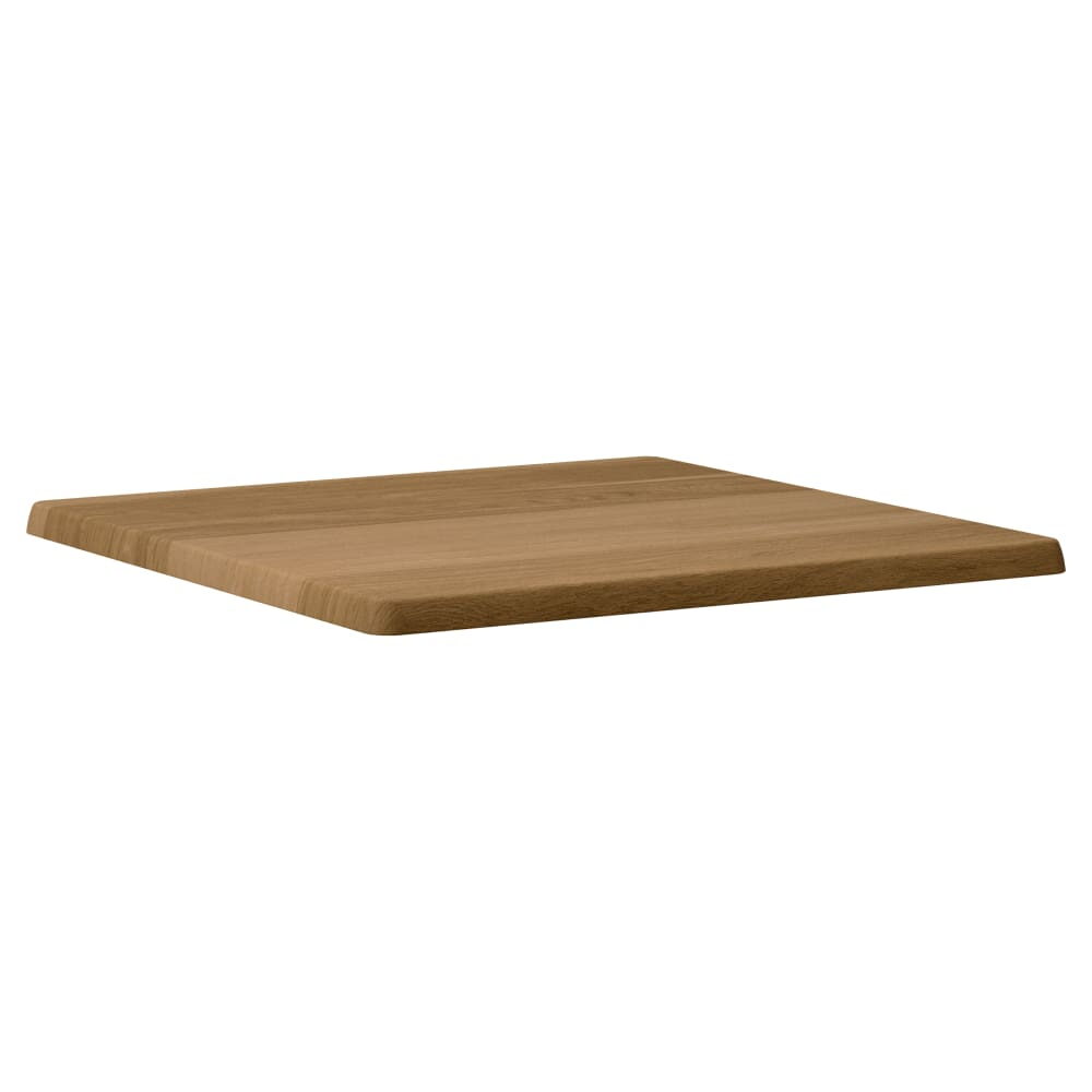 Resin Table Top in Hickory Natural Finish