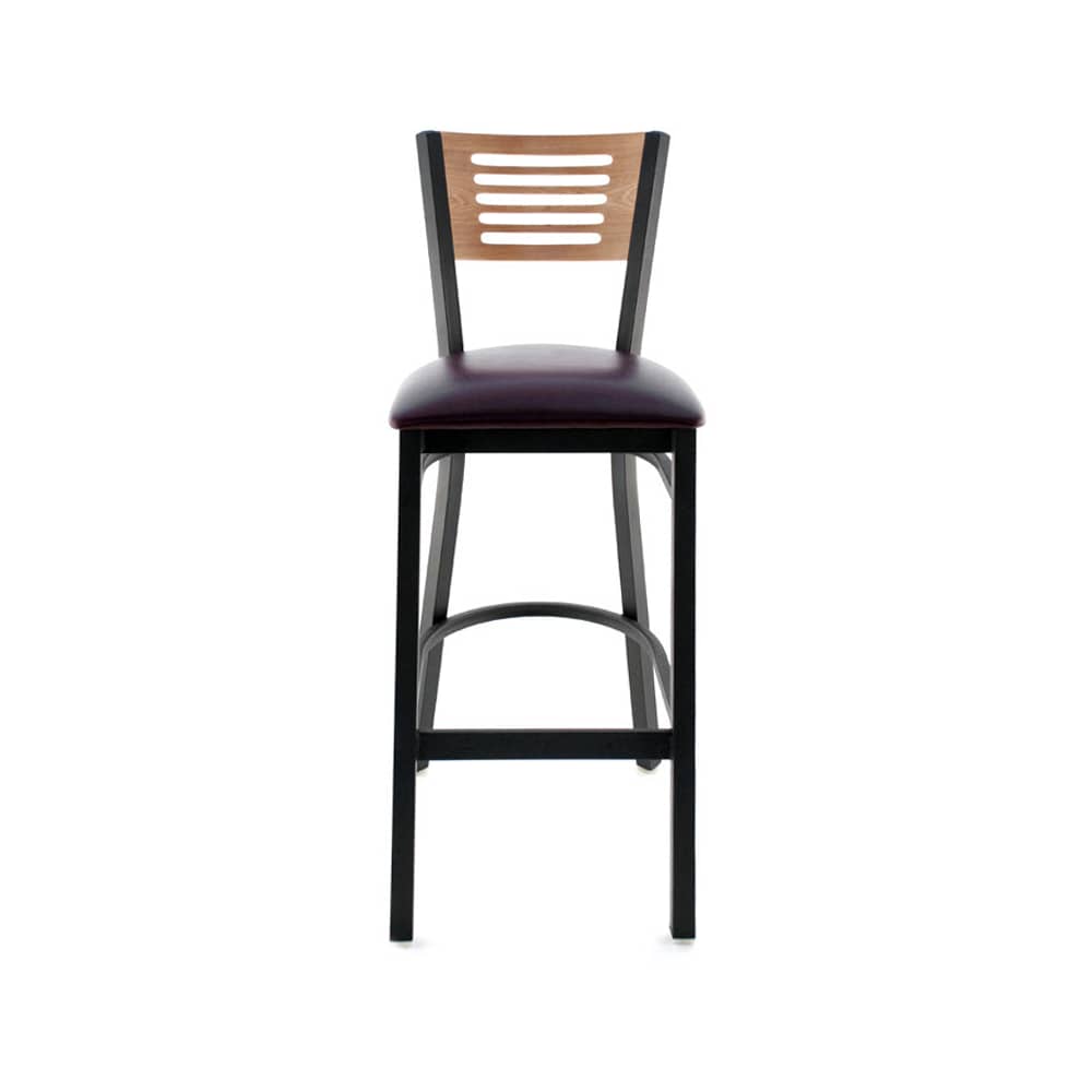 Bar stool selection, Interchangeable back metal with 5 Slats