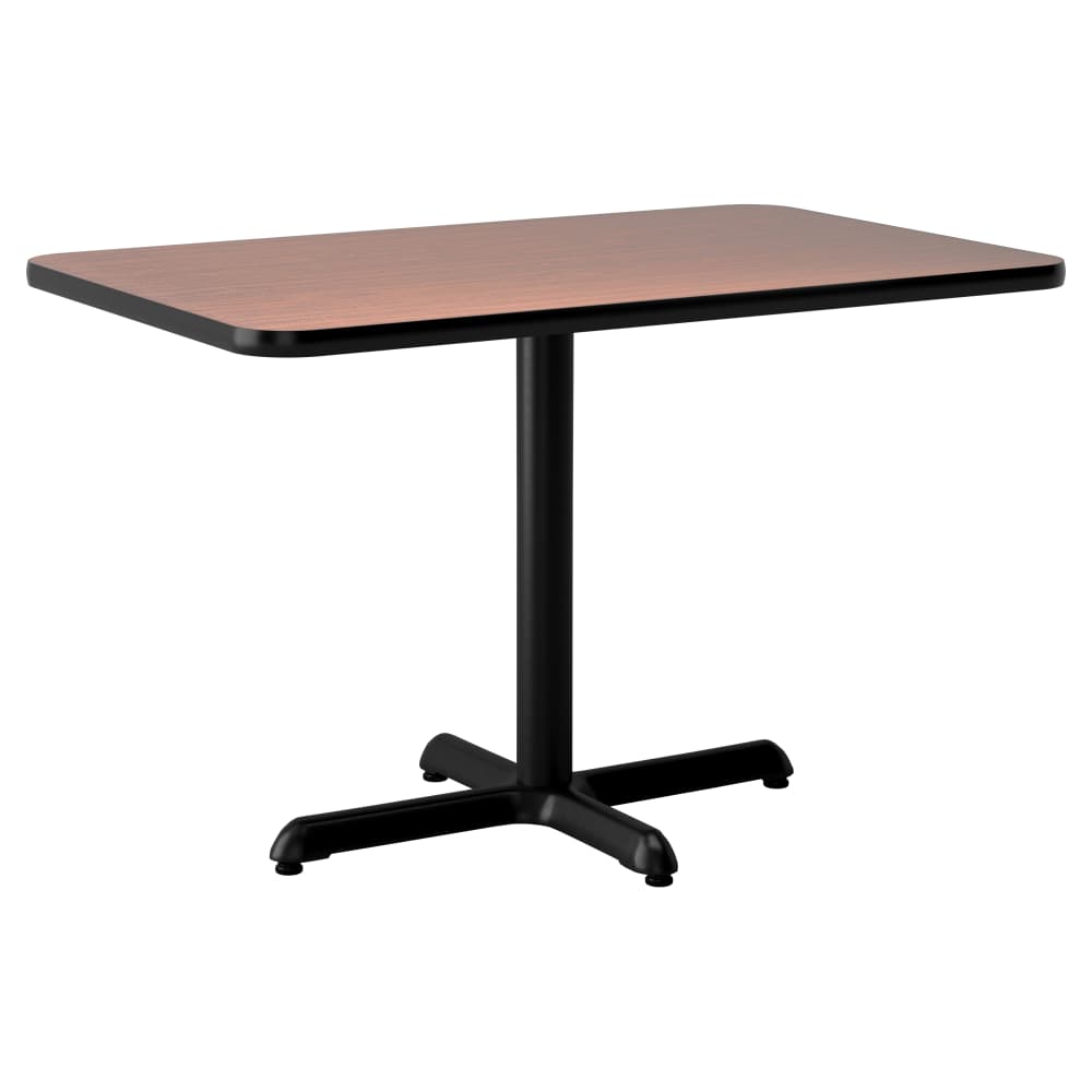 Dining table selection, Laminate reversible in Oak / walnut