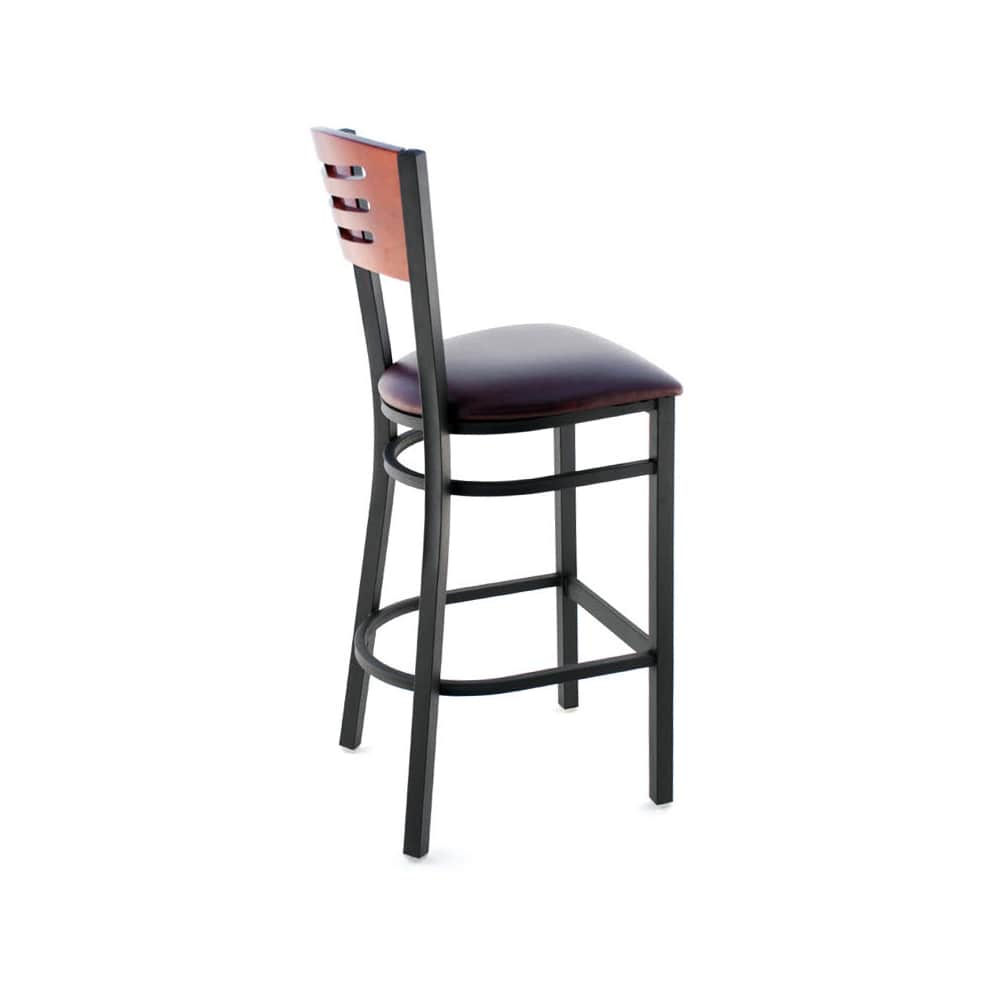 Bar stool selection, Interchangeable back metal with 3 Slats