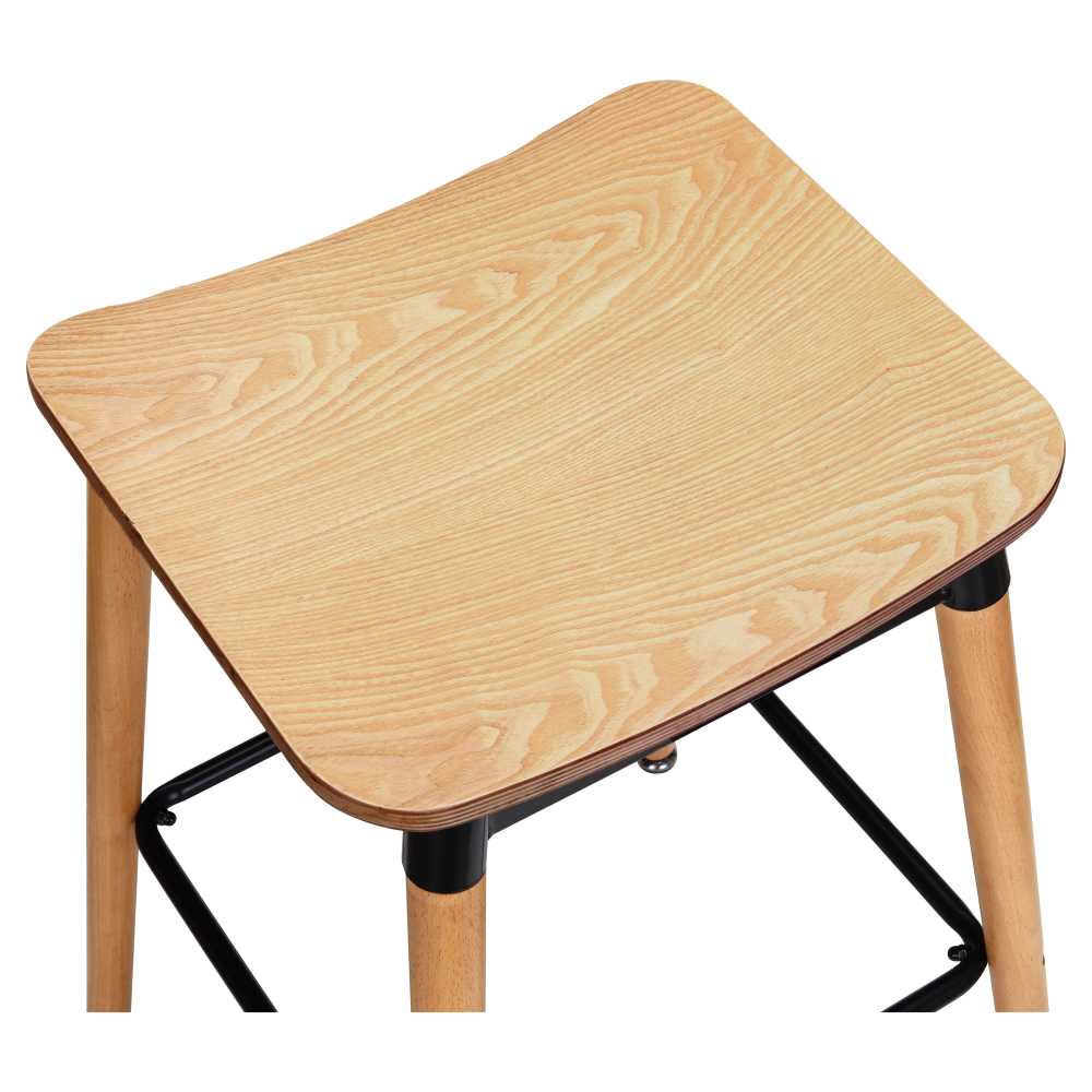 Bar stool selection, Slate black Backless