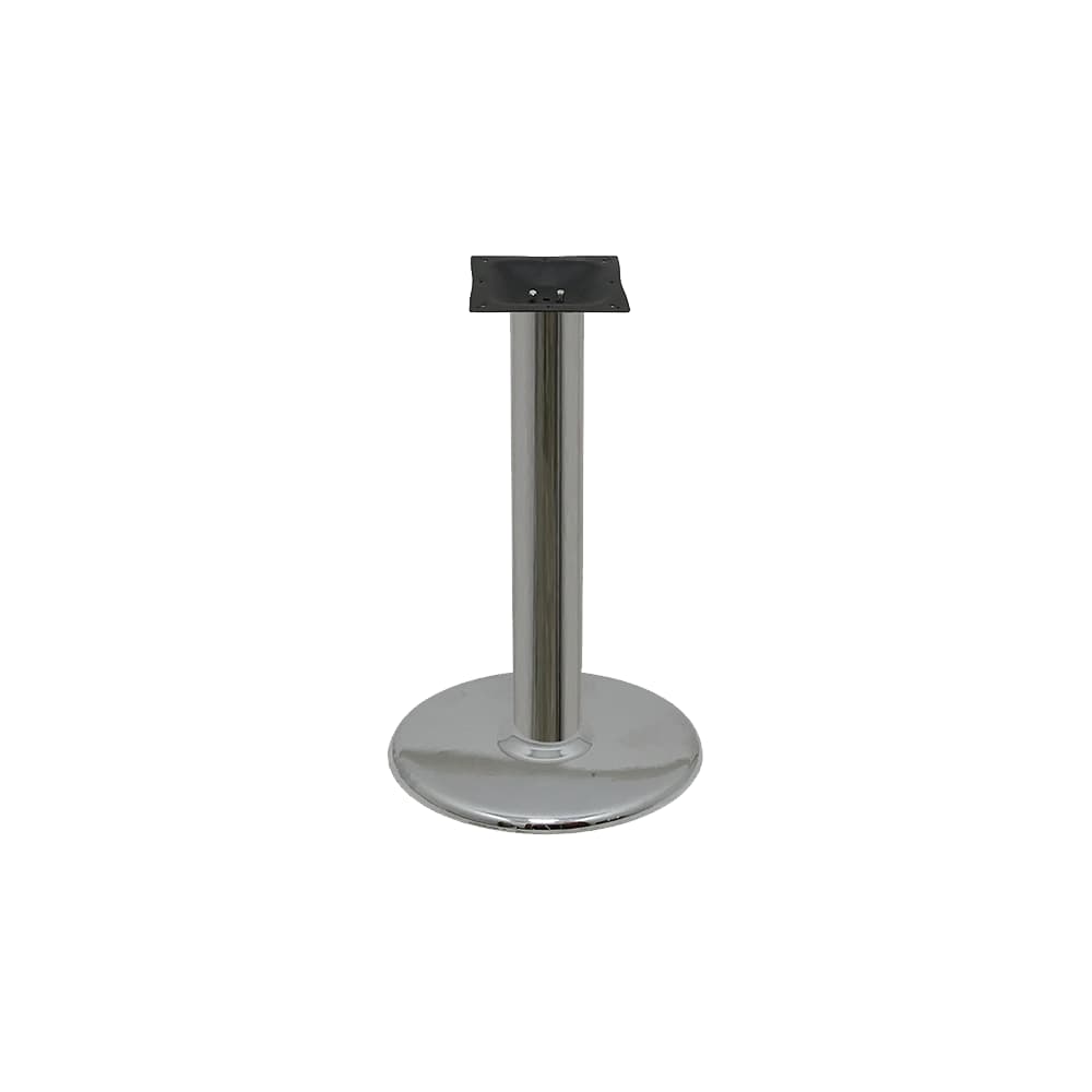 Table base selection, Chrome round (Standard height