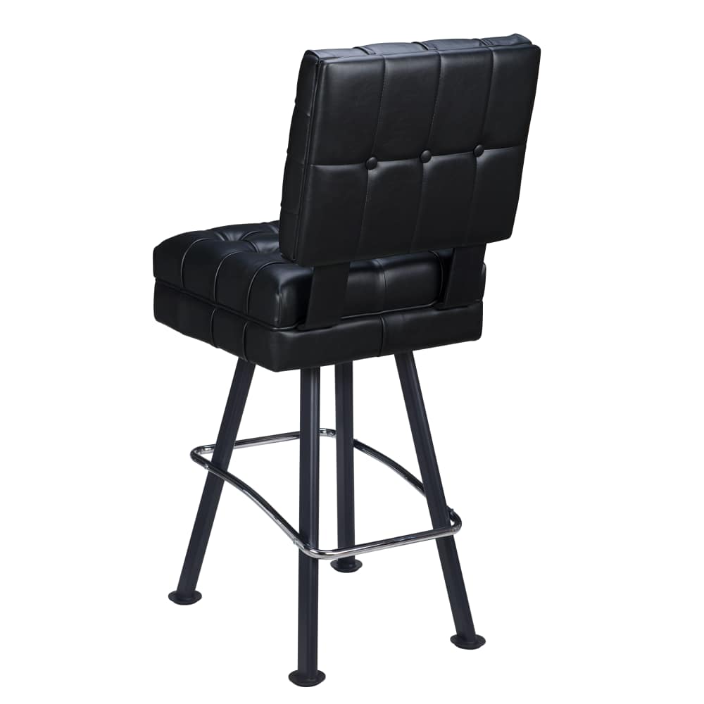 Bar stool selection, Trionfo tufted Bucket with Arched-Oval frame