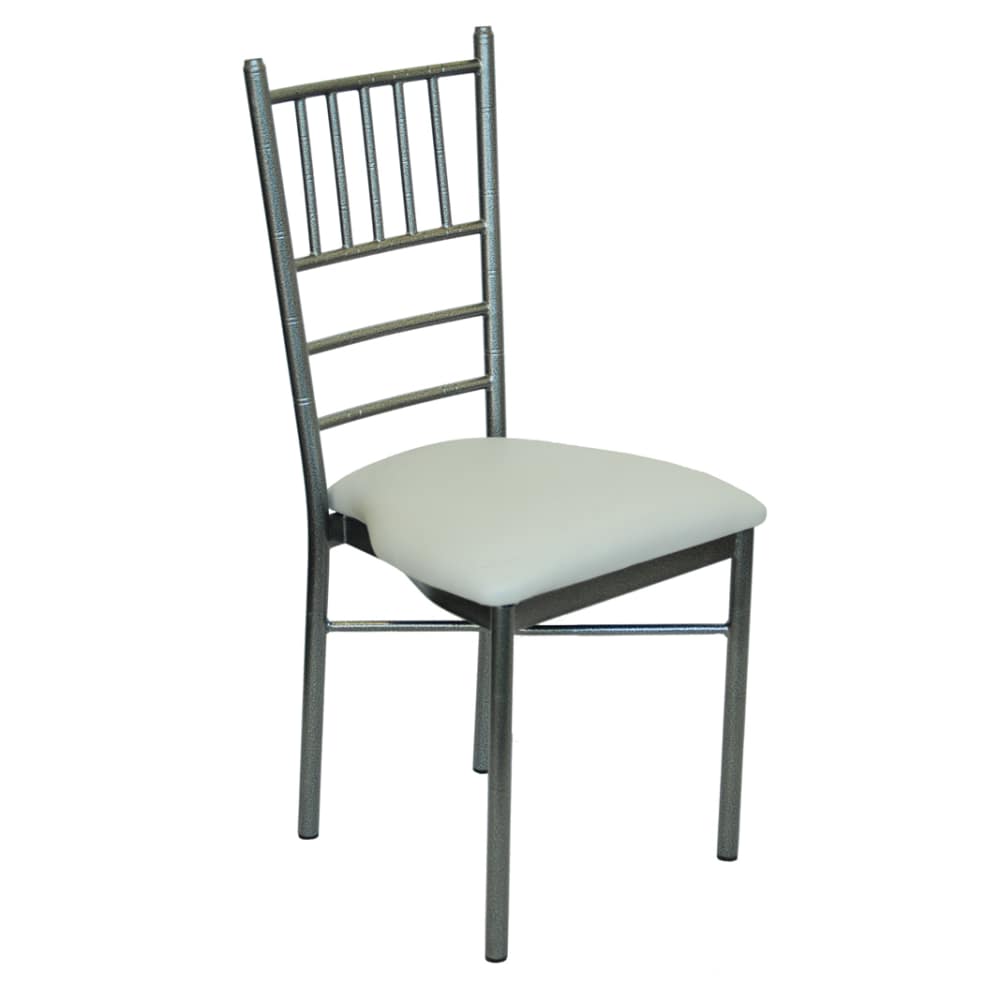 Dining chair selection, Silver vein metal Chiavari