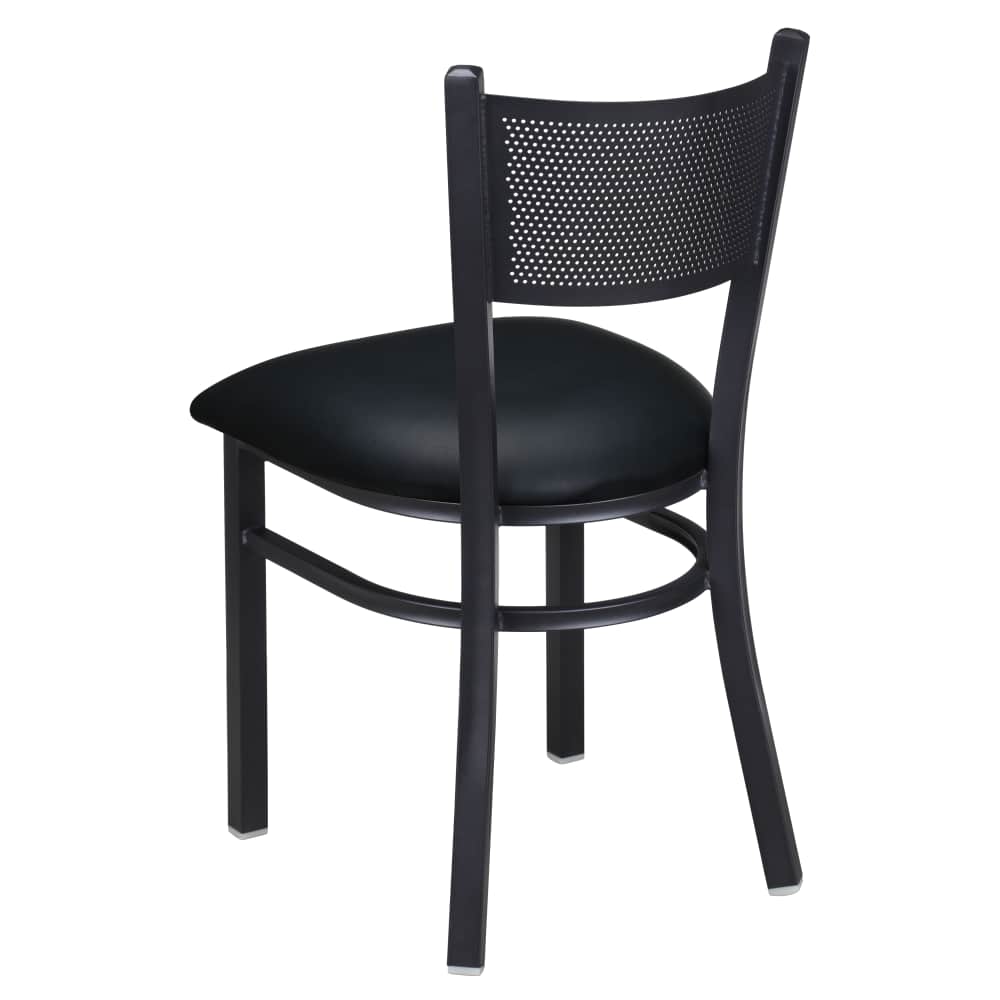 Dining chair selection, Metal Checker back