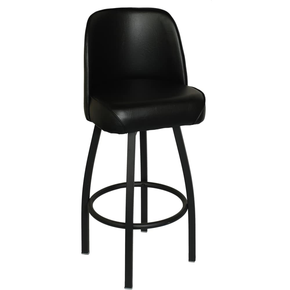 Bar stool selection, Swivel with back