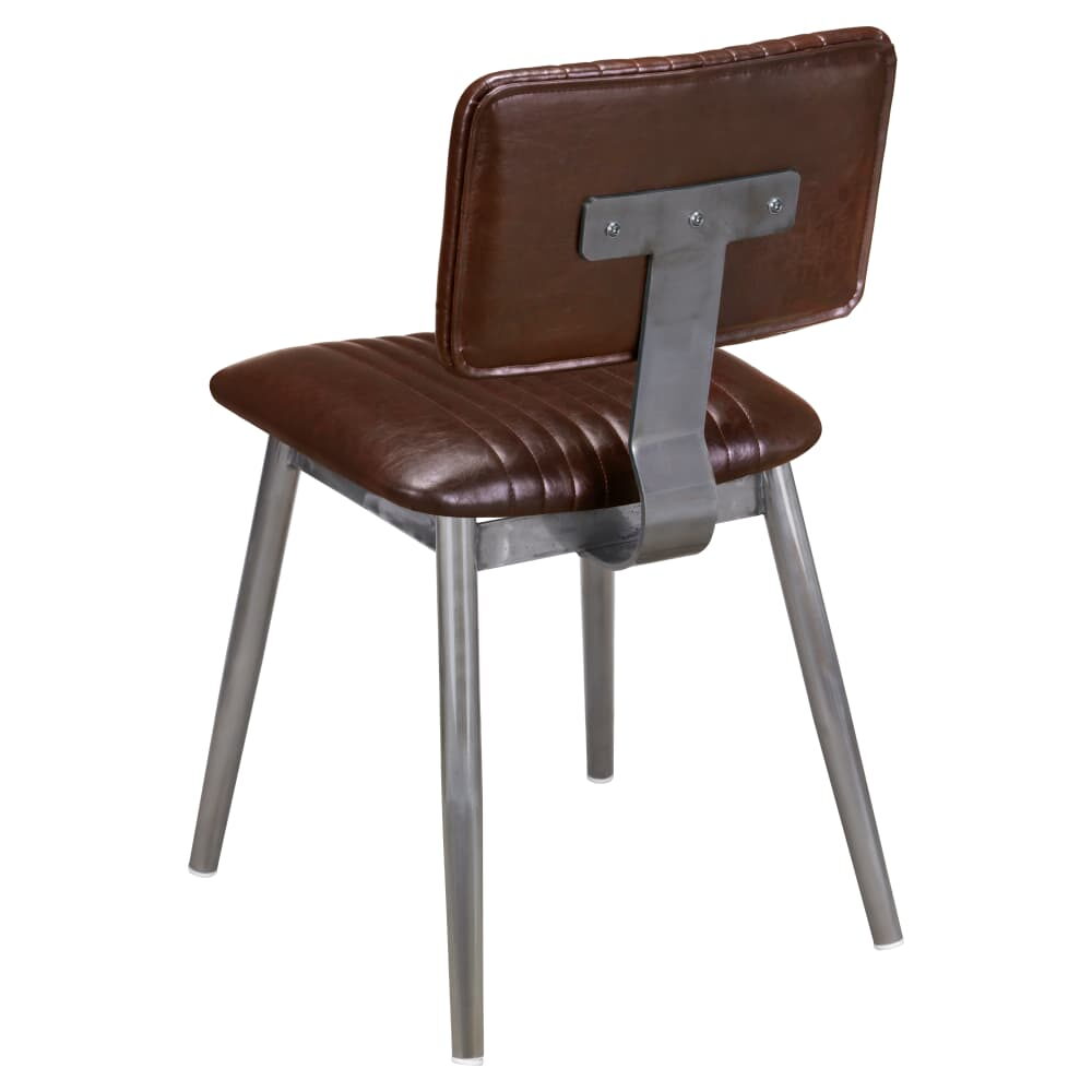 Ethan Metal Chair in Clear Coat