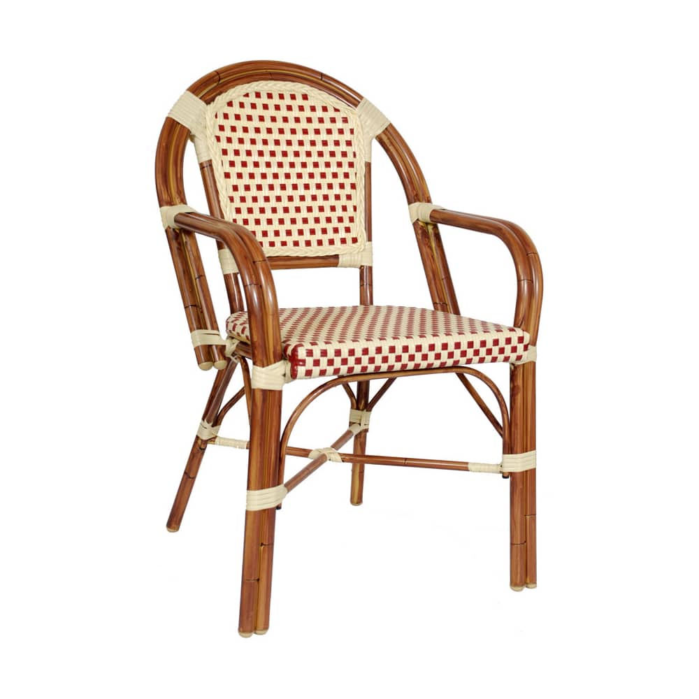 Armchair selection, Aluminum bamboo Cane
