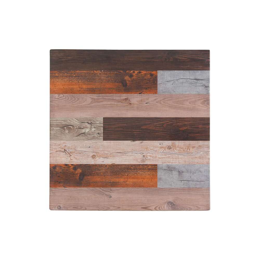 Reclaimed Look Outdoor Resin Table Top