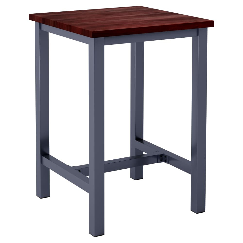 Ottis Bar-Height Table Set in Dark Gray Finish