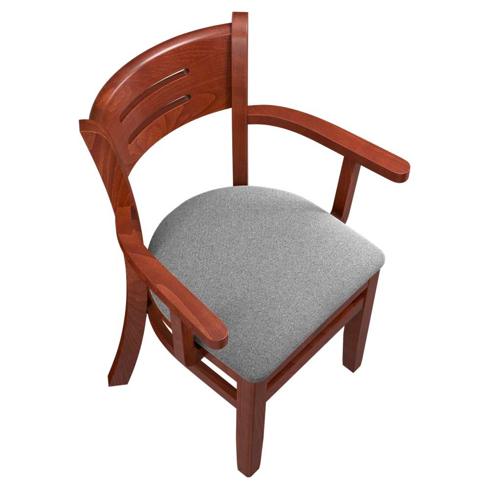Armchair selection, Henry wood with arms