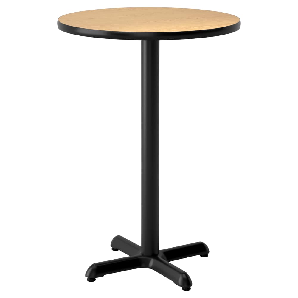Bar table selection, Laminate reversible in Oak / walnut, bar-height