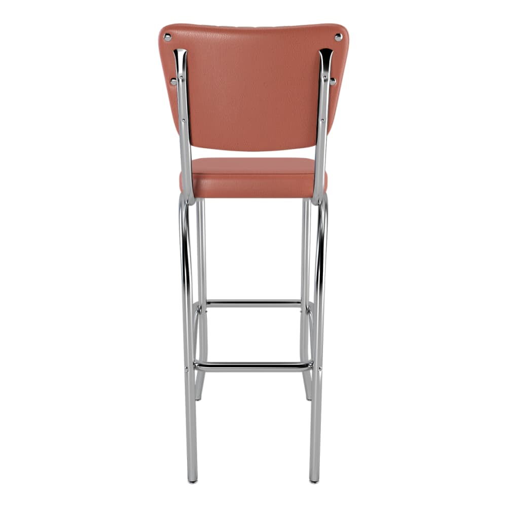 Bel Air Channel-Back Diner Bar Stool