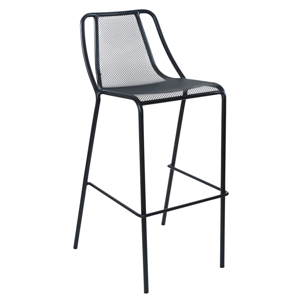 Modern Metal Mesh Patio Bar Stool