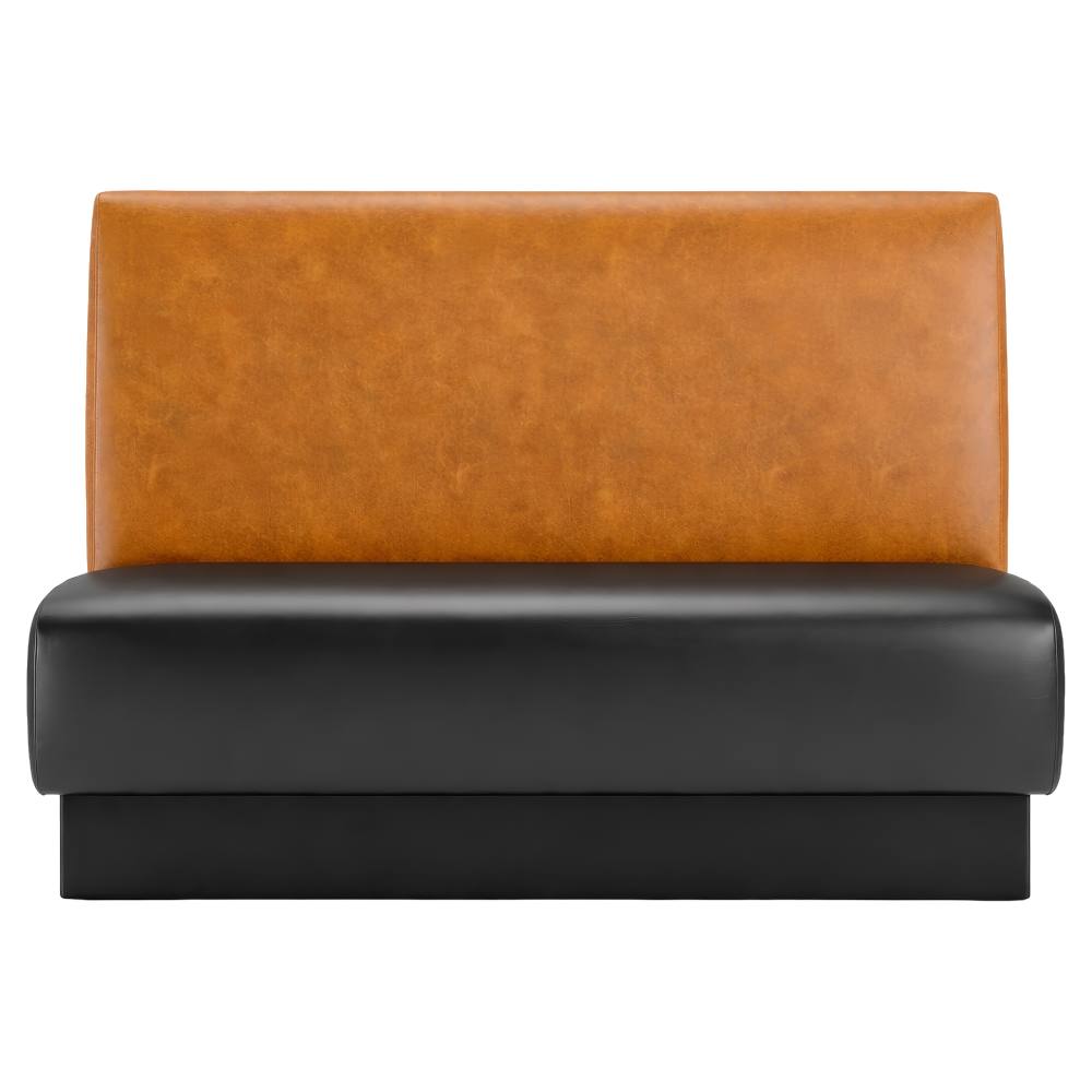 Booth selection, Plain-back custom with Pullover back and Jumbo seat