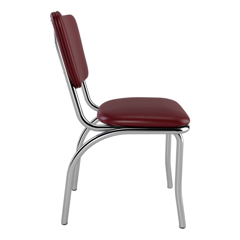 Plain-Back Diner Chair